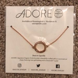 NWT. Adore rose gold bracelet